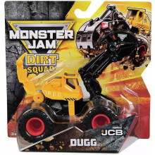 Monster Jam Dirt Squad DUGG 1:64 Scale Monster Truck Toy Powered By JCB