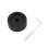 Matte Universal Convenient 32x13mm 6mm Hole Black Solid Aluminum Solid Volume Potentiometer Control Knob 4