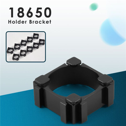 100Pcs 18650 Lithium Cell Cylindrical Battery Case Holder Bracket For Diy Battery Pack 1