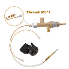 4X Gas Patio Heater Control Valve Thermocouple Sensor Dump Knob Propane Lpg Fire Pit Control Safety Port
