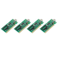 4X ISA Auf USB Adapter Platine ISA Schnittstelle Auf USB Schnittstelle für Industrielle Steuerung