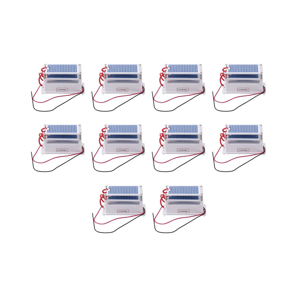 10X 60G/H Ozone Generator Air Cleaner Ozonizer Purifier Treatment Formaldehyde Remove Odor Ozone Machine 220V 6031011449650