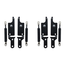12x Car Rear Tailgate Slow Down Support Rod Lift Strut Bar Gas Shock Damper for Hilux GUN125 Revo 2015-2019