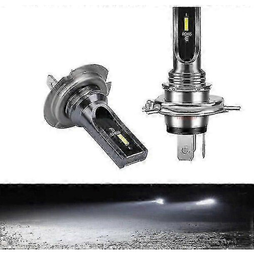 (H7, 8000K White Blue) European-Friendly Led Headlight