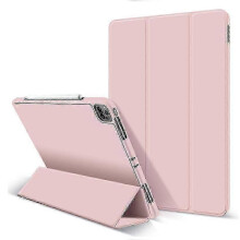 (PINK) iPad Pro 11 Inch Case with Strong Magnetic Folding & Adjustable Stand