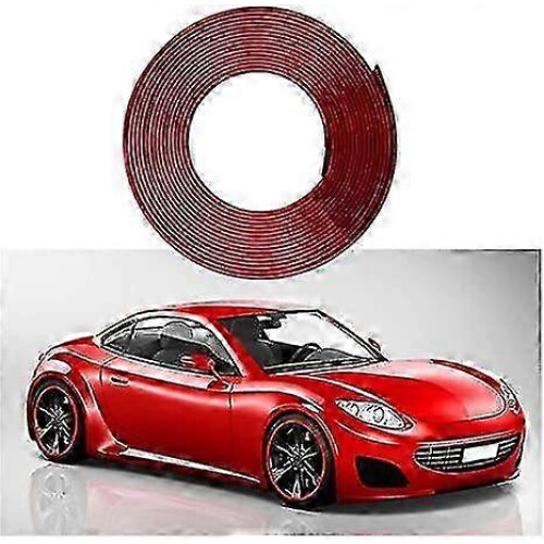 (red) 8m Car Rim Protector Cover for Alloy Wheels