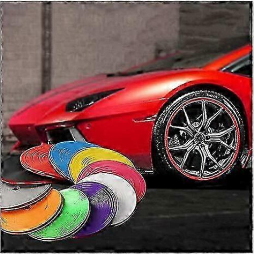 (red) 8m Car Rim Protector Cover for Alloy Wheels 1