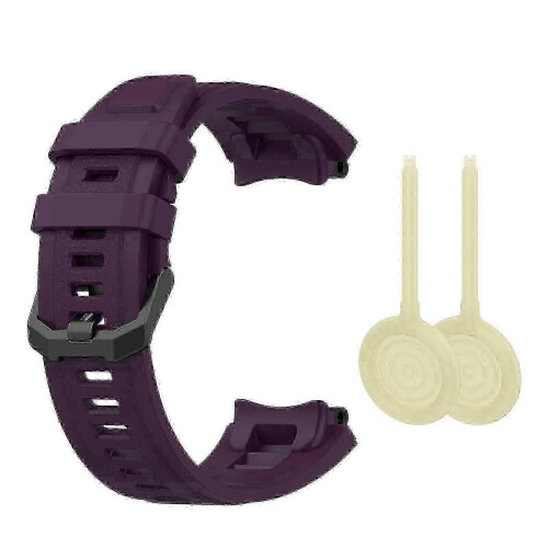 (Blue) AMAZFIT T-Rex 2 Silicone Strap Official Replacement with Tool 2