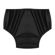 (Black, XXL) Waterproof & Leakproof Incontinence Underpants for Adults and Elderly, XXL color EVA