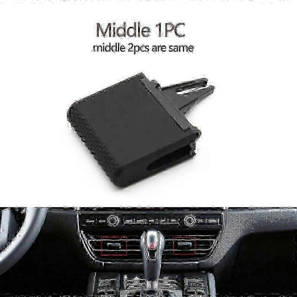 (Middle 1Pc) Porsche Macan 2018 - 2022 Air Vent Tab Clip Ac Repair Kit 7624176671104