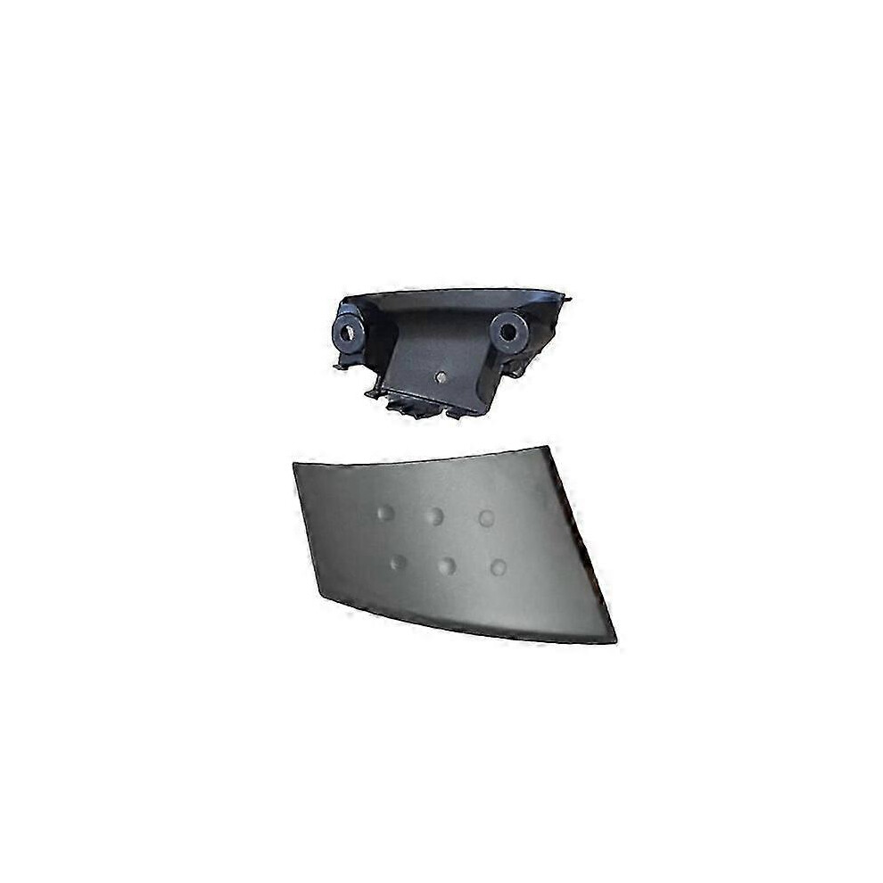 (Left Cover And Base) Left/Right Car Inner Handle Cover For Byd F0, Citron C1, Toyota Aygo, Peugeot 107 (2005 - 2009) Gray 7624176674839
