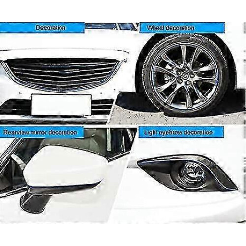 (blue) 8m Car Rim Protector Cover for Alloy Wheels 2