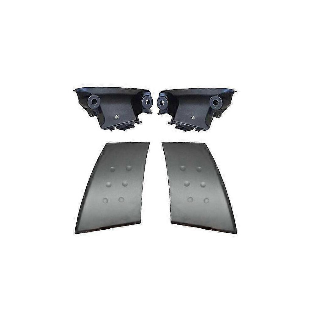 (Lh Rh Cover And Base) Left/Right Car Inner Handle Cover For Byd F0, Citron C1, Toyota Aygo, Peugeot 107 (2005 - 2009) Gray 7624176674815