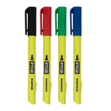 Ryobi Coloured Ink Fine Marker Pens (4-Pack) RHMFMC-4