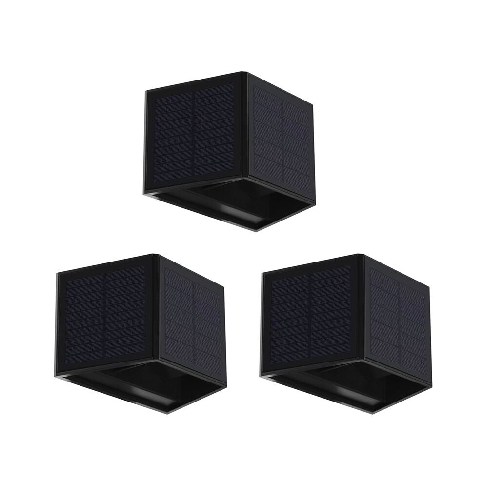 3X Solar Wall Light Outdoor -Down Lighting Led Lamp Solar Wall Washing Lights For Courtyard Garden Dimmable 4713120654157