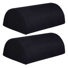 2X Ergonomic Feet Cushion Support Foot Rest Under Desk Feet Stool Foam Pillow Foam Footrest Massage (Non-Slip Cloth)