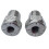 5 Pair 3/8inch Female Thread Positive Negative Battery Post Terminal Adapters Battery Cable Terminals 5