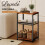 Levede Side Table Bedside End Table 3 Tier Metal 1