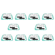 10X Conjunto de Juntas de TransmissãO Manual de CaminhõEs para CaminhõEs VOE 20785252