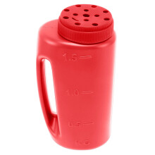 Hagekompanjon, slitesterk håndholdt spreder for salt, frø, issmelting, gjødsel, 2 liter, bredt bruksområde, ergonomisk håndtak, kraftig