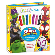 Marvel Spidey and his Amazing Friends: Colourmania Colouring Set