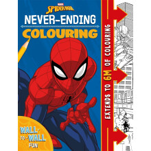 Marvel Spider-Man: Never-Ending Colouring Book - 6 Metres of Colouring Fun