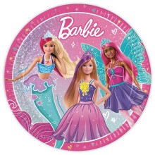 Barbie Fantasy Paper Plates - 23cm ( Pack of 8)