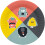 Monster Bash Paper Plates, 23 cm (Pack of 8) 1