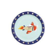 Airplane Paper Plates 18 cm (Pack of 6)