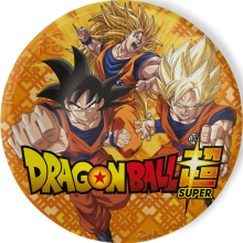 Dragon Ball Paper Plates - 23cm (Pack of 8)