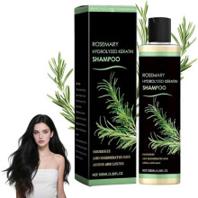 Rosemary Hair Growth Shampoo with Hydrolyzed Keratin, Natural Hair Thickening Shampoo for Hair Loss, Strengthening Hair Shampoo for Women Men, 100ML