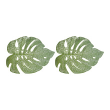 PVC prestierania s dizajnom dutých listov 33x45cm 2 balenia
