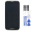 (black) Οθόνη LCD με πλαίσιο για Samsung Galaxy S4 / i9505 1