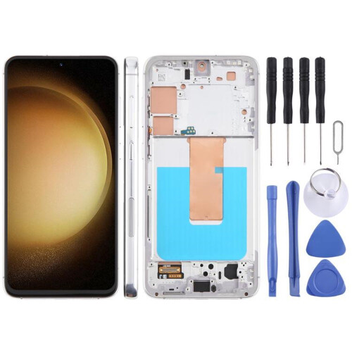 (silver) Για Samsung Galaxy S23+ SM-S916B 6,43 ιντσών TFT LCD με πλαίσιο