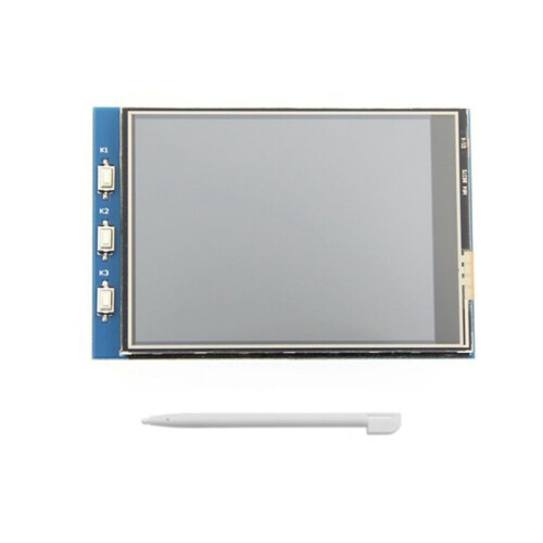FöR Raspberry Pi 3,2 Tums PekskäRm LCD Raspberry Pi LCD 3B+/4B MultifunktionsskäRm