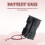 Black Tow Layers 4 x 1.5V AA Batteries Battery Holder Case Box w Wire Leads 7