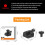 Base Mount for ACTION 4/ GO3 Flexible Adhesive Base for  Curved Helmet Mounts 3