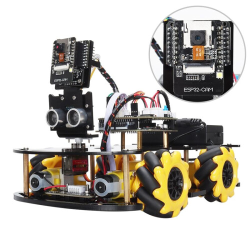 Robotic  Car Kit for  Programming with ESP32 Cam, Learning and Develop  Automation Complete Kit 1