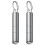 2X Multi-Function SIM Card Ejector & Earphone Cleaning Pen, Aluminum Alloy Keychain with Anti-Lost Hanging Feature 1