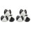 6X PU Hand Throwing  Elastic Soft Rubber High-End Magic Juggling  Acrobatics Props Hand Throwing ,B 1