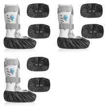6 Pcs Air Cam Walking Boot Covers,Fracture Cast Boots Shoe Covers for Broken Foot Ankle Recovery with Waterproof