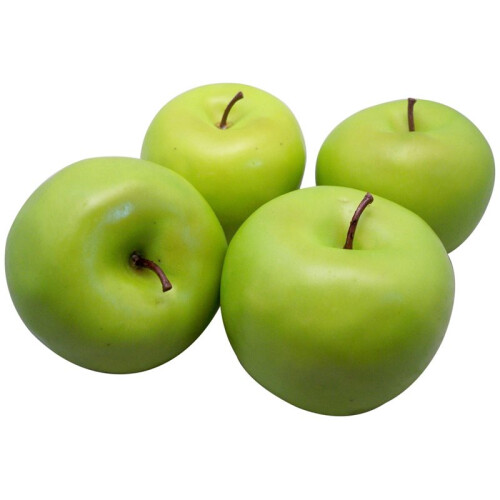 24 Large Artificial Green Apples-Fruit 1