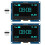 2PCS 2.4" 2.42 Inch 128x64 OLED LCD Display Module SSD1309 4 Pin IIC I2C Serial Interface for   R3  Light 1