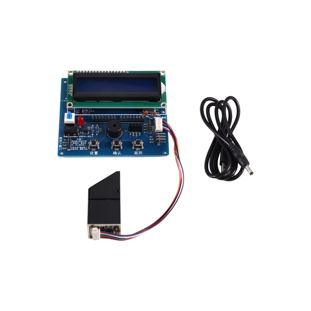 As608 500Dpi Optical Fingerprint Recognition Module, 3.3V 60Ma, Three Buttons, Supporting Multifunctional Testing 6031963041209