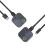 50M -Compatible Wireless Video Transmitter Screen Mirroring Dongle 1080P HD Wireless Image Transmission Extender 1