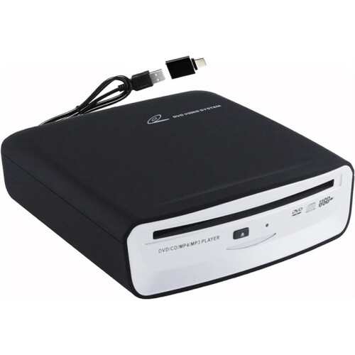 USB External Car Universal CD Player, Portable CD Player for Car Android Navigation/TV/Desktops with Plug and