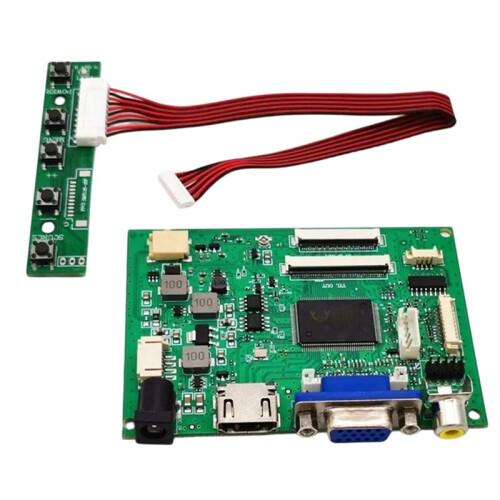 40/50PIN Universal LCD Driver Board Program Free Control Firmware Free Control Board for 6.5 "7" 8 "9" 10.1 "LCD Panel