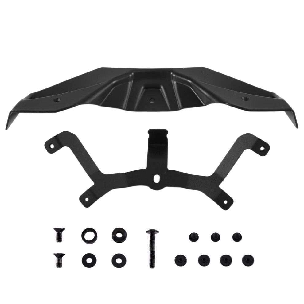 Motorcycle Frontal Downforce Spoiler Winglets Aerodynamic Deflector Guard Cover For Mt-07 Mt07 Mt 07 2025 2026 Black 4712970576190