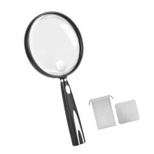 Loupe à main avec grossissement 2-110mm avec rangement b