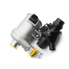 11517604027 Electric Water Pump with Thermosta for 328i 428i 520i 528i X3 X5 Z4 F30 F31 F32 F10 E84 F15 F25) 2.0T